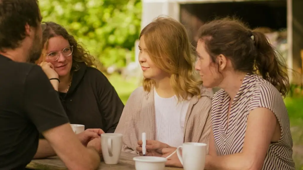 Das Team der Hofgemeinschaft Neuland